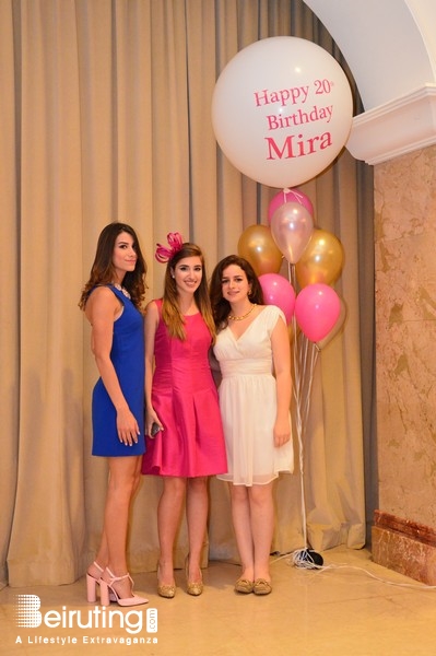 Phoenicia Hotel Beirut Beirut-Downtown Social Event Mira El Khalil 20th Birthday Celebration  Lebanon