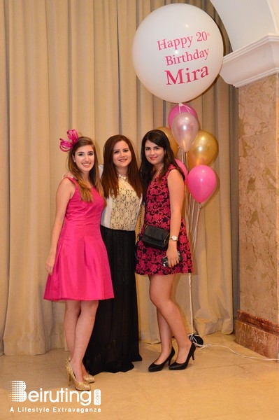 Phoenicia Hotel Beirut Beirut-Downtown Social Event Mira El Khalil 20th Birthday Celebration  Lebanon