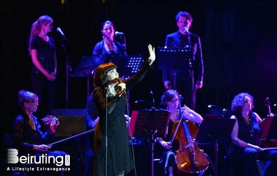 Byblos International Festival Jbeil Concert Mireille Mathieu at BIF Lebanon