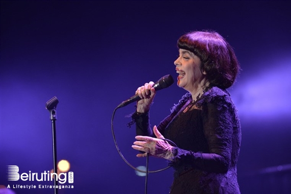 Byblos International Festival Jbeil Concert Mireille Mathieu at BIF Lebanon