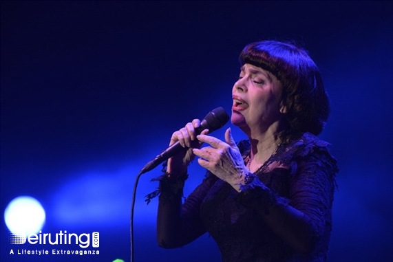 Byblos International Festival Jbeil Concert Mireille Mathieu at BIF Lebanon