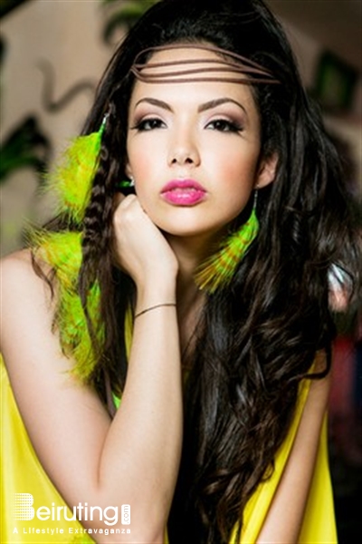 Around the World Social Event Miss Universe 2012 Contestants Lebanon