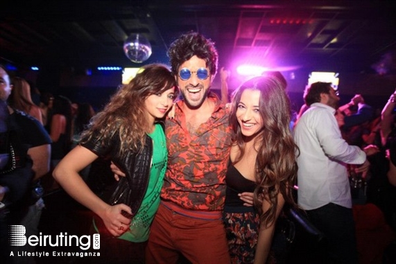 BO18 Beirut-Downtown Nightlife Mix FM's 80's night Lebanon