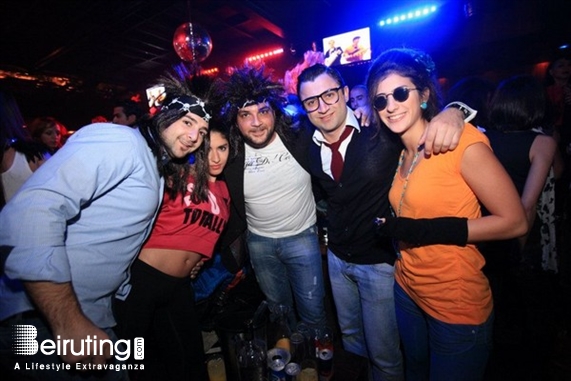 BO18 Beirut-Downtown Nightlife Mix FM's 80's night Lebanon