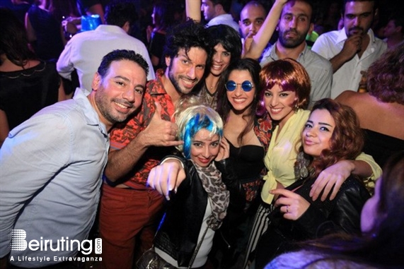 BO18 Beirut-Downtown Nightlife Mix FM's 80's night Lebanon