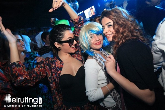 BO18 Beirut-Downtown Nightlife Mix FM's 80's night Lebanon