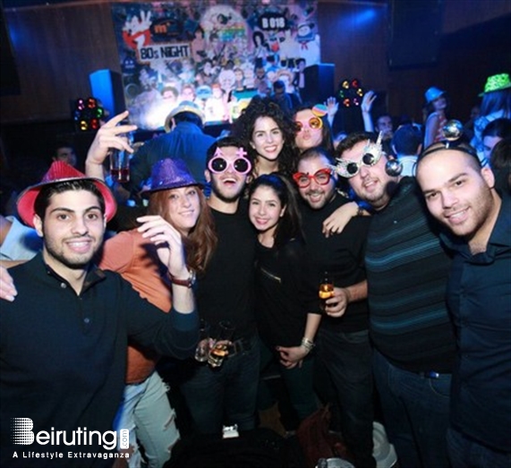 BO18 Beirut-Downtown Nightlife Mix FM's 80's night Lebanon