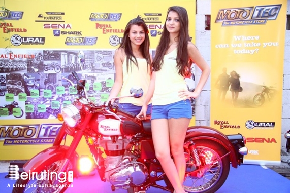 Activities Beirut Suburb Exhibition Moto Tech Royal Enfield & URAL Motorcycles Lebanon