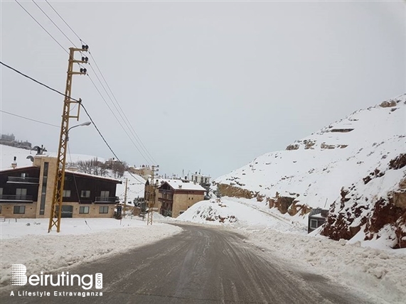 Mzaar Intercontinental Mzaar,Kfardebian Outdoor First Snow pictures at Mzaar Lebanon