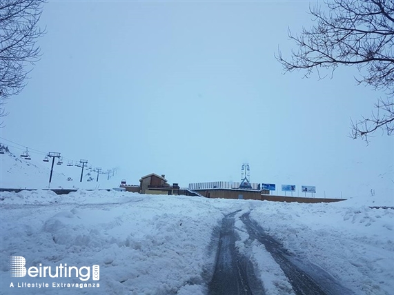 Mzaar Intercontinental Mzaar,Kfardebian Outdoor First Snow pictures at Mzaar Lebanon