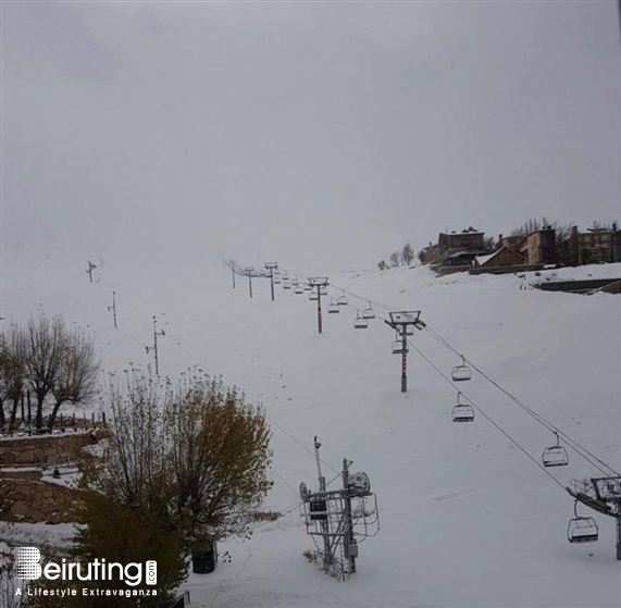 Mzaar Intercontinental Mzaar,Kfardebian Outdoor First Snow pictures at Mzaar Lebanon