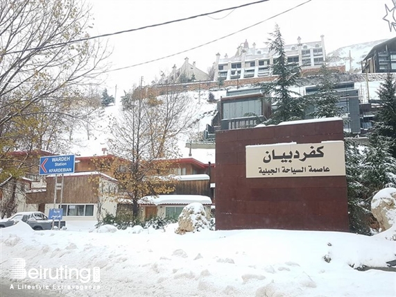 Mzaar Intercontinental Mzaar,Kfardebian Outdoor First Snow pictures at Mzaar Lebanon