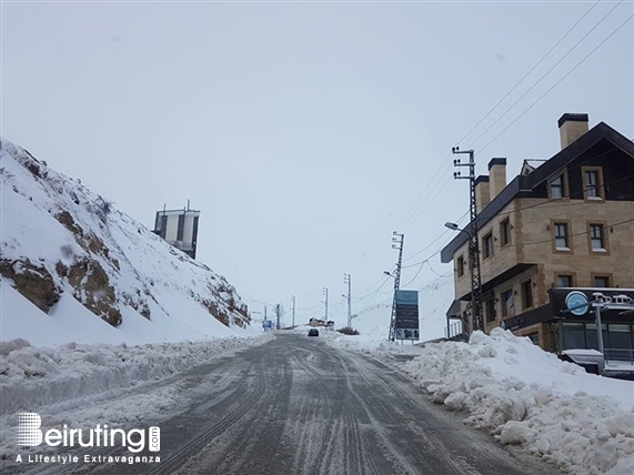 Mzaar Intercontinental Mzaar,Kfardebian Outdoor First Snow pictures at Mzaar Lebanon