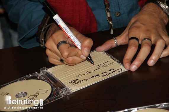 Virgin Megastore Beirut-Downtown Social Event NASEEJ Album Signing Lebanon