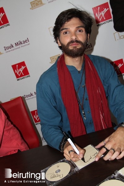 Virgin Megastore Beirut-Downtown Social Event NASEEJ Album Signing Lebanon