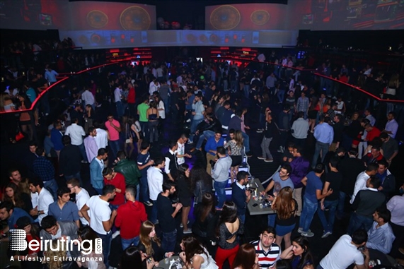 O1NE Beirut Beirut-Downtown Nightlife NRJ Extravadance Night Part 1 Lebanon