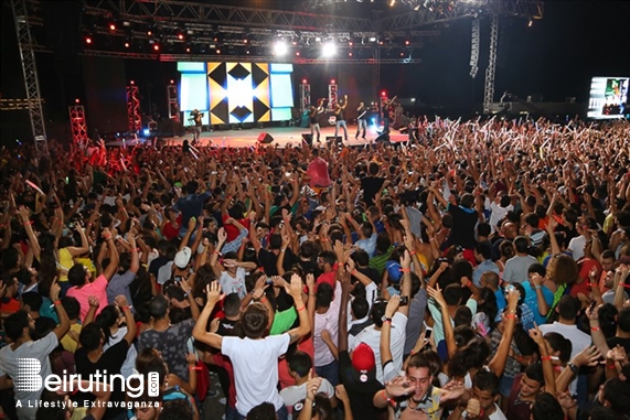 Beirut Waterfront Beirut-Downtown Concert NRJ Music Tour 2014 Lebanon