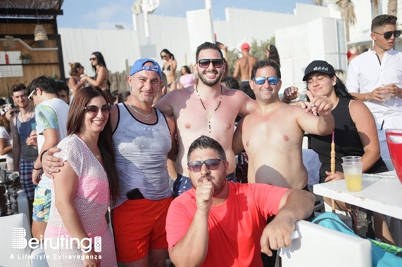 Eleven Beach Club Batroun Beach Party Nacho and Maher at La Taiga Lebanon