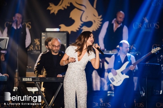 Around the World Concert Nancy Ajram at Cratos premium hotel and resort Lebanon