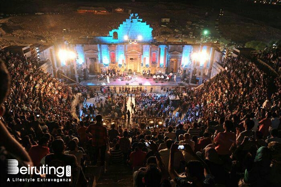 Around the World Nightlife Nancy Ajram in Jarash Lebanon