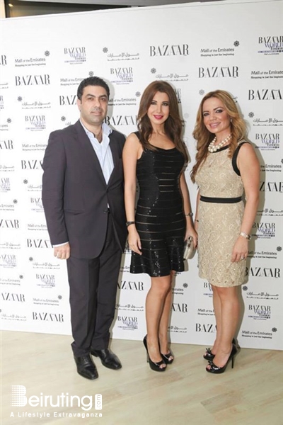 Around the World Social Event Nancy Ajram at Bazaar Arabia Lebanon