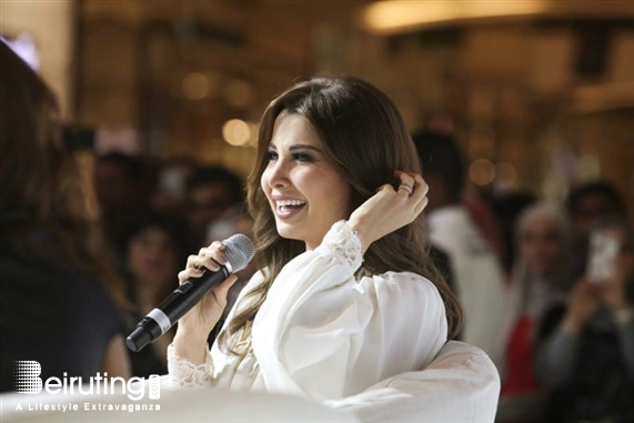 Around the World Social Event Nancy Ajram at Bazaar Arabia Lebanon