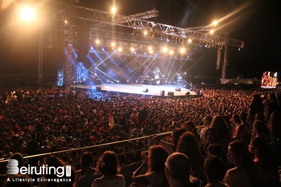 Beirut Waterfront Beirut-Downtown Concert NRJ Music Tour 2014 Lebanon