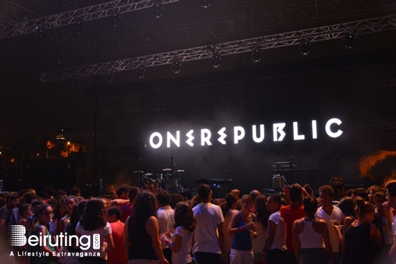 Byblos International Festival Jbeil Concert One Republic at Byblos Festival Lebanon