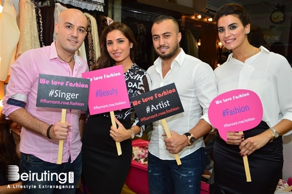 Activities Beirut Suburb Social Event Opening of Flamant Rose Lebanon