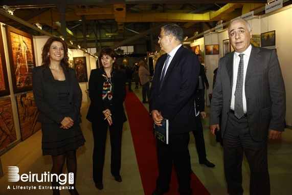 Forum de Beyrouth Beirut Suburb Exhibition Opening of Art & Living 2012 Lebanon