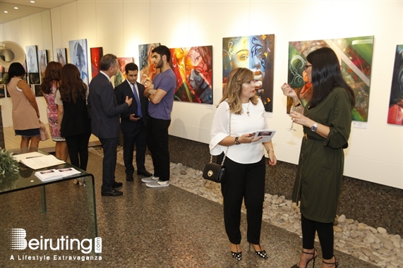 Activities Beirut Suburb Exhibition Opening of Nina Taher's Solo Exhibition 'Woman' Lebanon