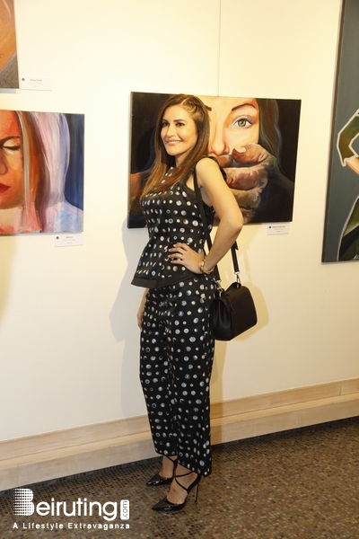 Activities Beirut Suburb Exhibition Opening of Nina Taher's Solo Exhibition 'Woman' Lebanon