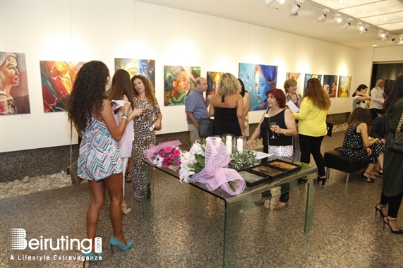 Activities Beirut Suburb Exhibition Opening of Nina Taher's Solo Exhibition 'Woman' Lebanon