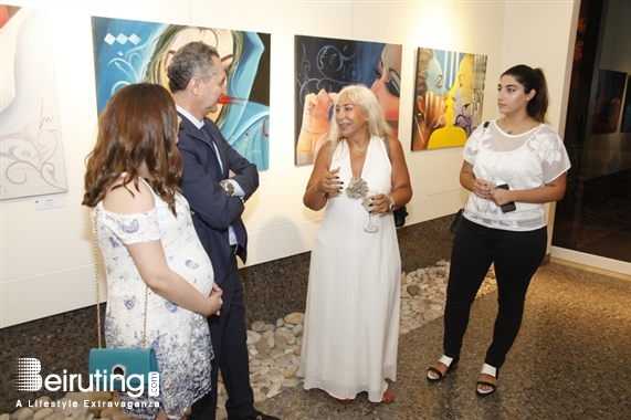 Activities Beirut Suburb Exhibition Opening of Nina Taher's Solo Exhibition 'Woman' Lebanon