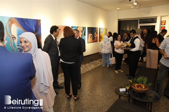 Activities Beirut Suburb Exhibition Opening of Nina Taher's Solo Exhibition 'Woman' Lebanon