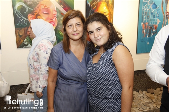 Activities Beirut Suburb Exhibition Opening of Nina Taher's Solo Exhibition 'Woman' Lebanon