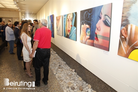 Activities Beirut Suburb Exhibition Opening of Nina Taher's Solo Exhibition 'Woman' Lebanon