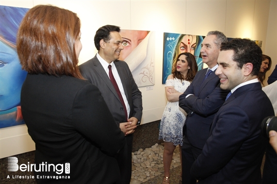 Activities Beirut Suburb Exhibition Opening of Nina Taher's Solo Exhibition 'Woman' Lebanon