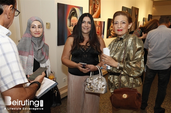 Activities Beirut Suburb Exhibition Opening of Nina Taher's Solo Exhibition 'Woman' Lebanon