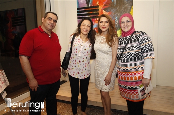 Activities Beirut Suburb Exhibition Opening of Nina Taher's Solo Exhibition 'Woman' Lebanon