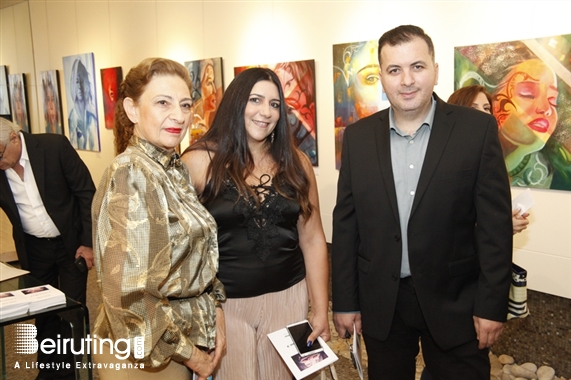 Activities Beirut Suburb Exhibition Opening of Nina Taher's Solo Exhibition 'Woman' Lebanon