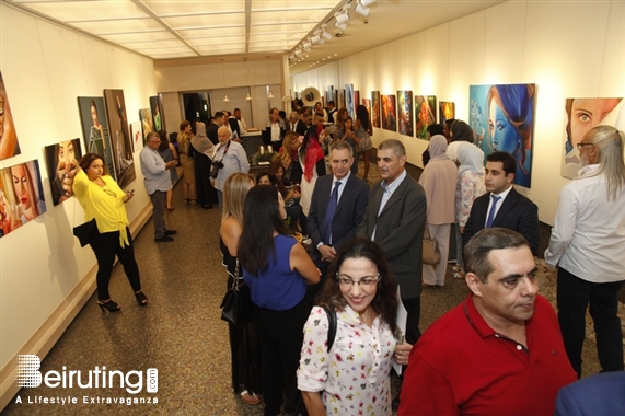 Activities Beirut Suburb Exhibition Opening of Nina Taher's Solo Exhibition 'Woman' Lebanon