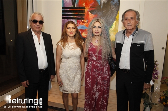 Activities Beirut Suburb Exhibition Opening of Nina Taher's Solo Exhibition 'Woman' Lebanon