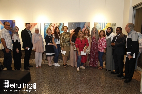 Activities Beirut Suburb Exhibition Opening of Nina Taher's Solo Exhibition 'Woman' Lebanon