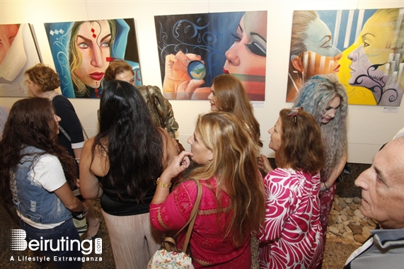 Activities Beirut Suburb Exhibition Opening of Nina Taher's Solo Exhibition 'Woman' Lebanon