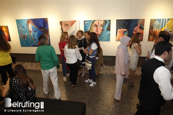 Activities Beirut Suburb Exhibition Opening of Nina Taher's Solo Exhibition 'Woman' Lebanon