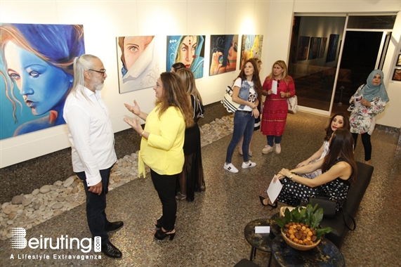 Activities Beirut Suburb Exhibition Opening of Nina Taher's Solo Exhibition 'Woman' Lebanon