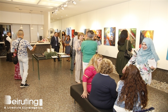 Activities Beirut Suburb Exhibition Opening of Nina Taher's Solo Exhibition 'Woman' Lebanon