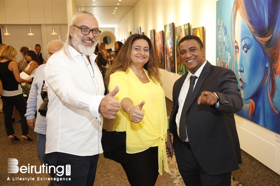 Activities Beirut Suburb Exhibition Opening of Nina Taher's Solo Exhibition 'Woman' Lebanon