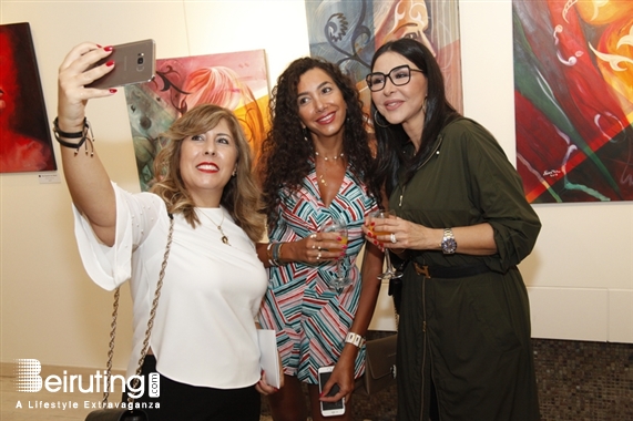 Activities Beirut Suburb Exhibition Opening of Nina Taher's Solo Exhibition 'Woman' Lebanon